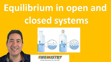 Equilibrium in open and closed systems | U3 |