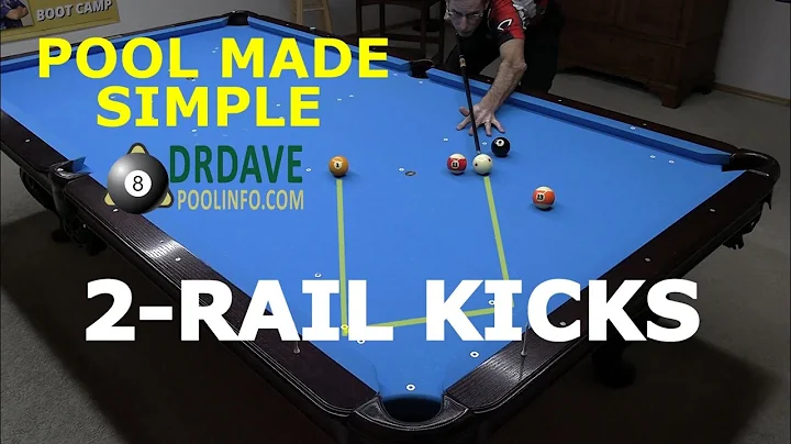 Pool Made Simple – TWO-RAIL KICK SHOT Aiming System