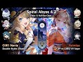 Spiral abyss 42 f12navianoelle double hydro  f2p vs high investment yoimiya vv vape