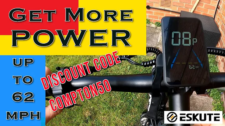 How to Increase Your Power Output Speed on your Eskute eBike