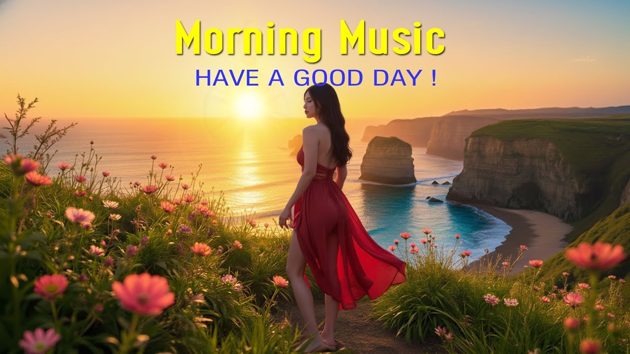 GOOD MORNING MUSIC -  Happy & Positive Energy - Peaceful Morning Meditation Music For Wake Up, Relax
