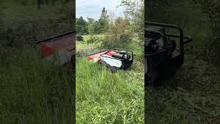 Vodex GreenForce #mulcher #grünpflege#remotecontrol #raupenmäher