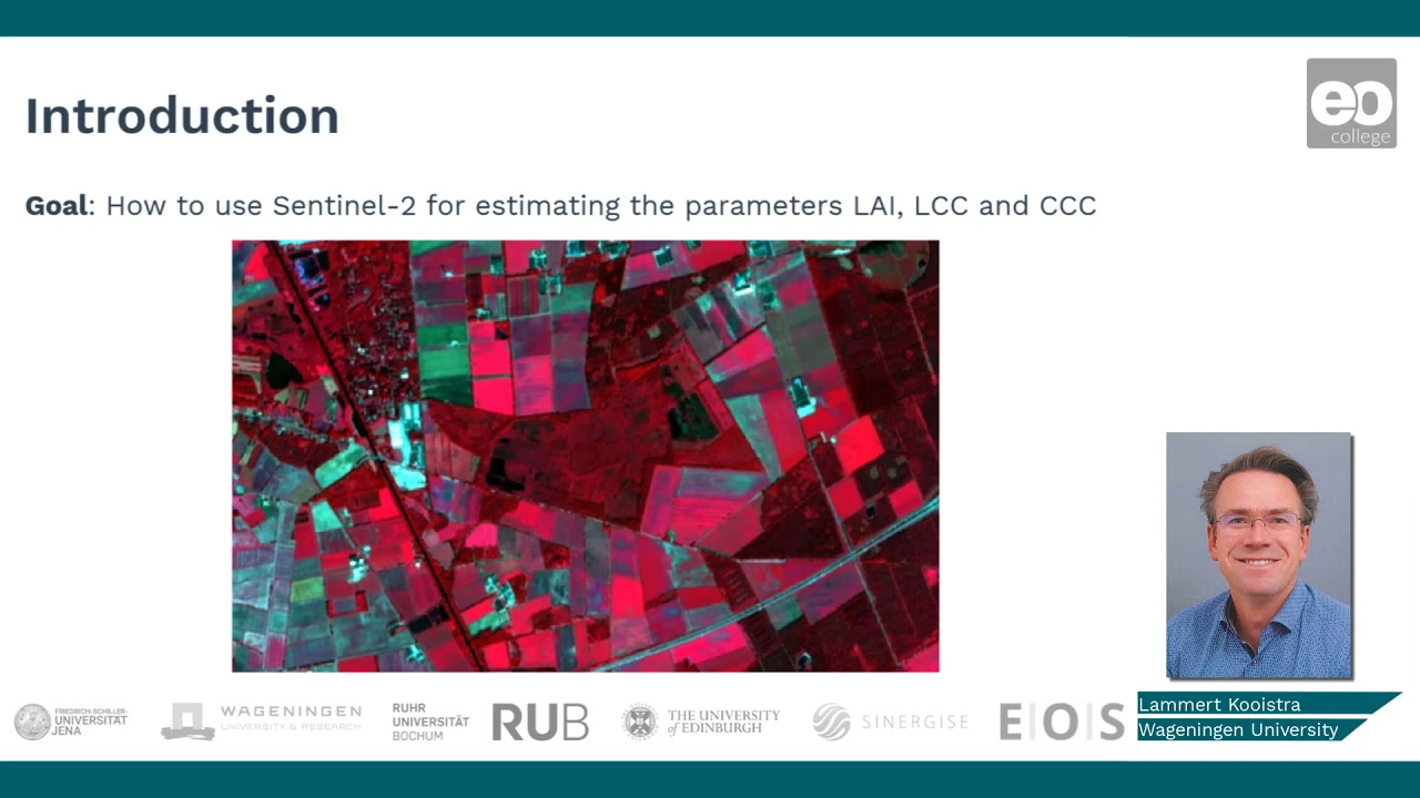 Crop Monitoring: Biophysical Parameters - Introduction to biophysical parameters