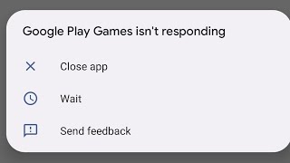 how to fix google play games is not responding problem 2023 | google play games not opening problem screenshot 3