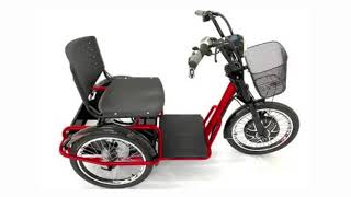 Triciclo Elétrico Fox 800w Freio-Disco e Ré Vermelho - Duos Bike - Duos Bikes screenshot 1