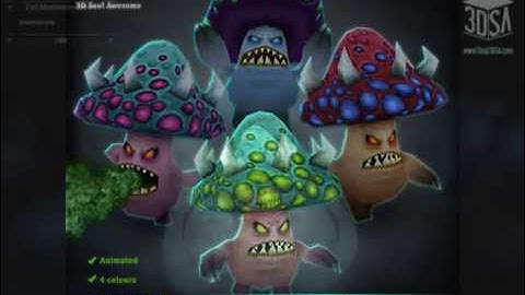 www.Meshtint.com | Evil Mushroom Showcase