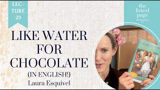 Lecture 29: Like Water for Chocolate (now in English!) - YouTube