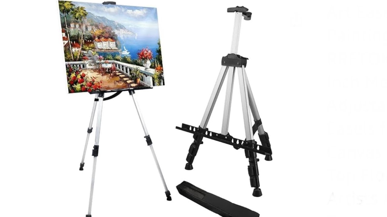 RRFTOK Art Easel Stand for Painting and Sign RRFTOK Aluminum Metal ...