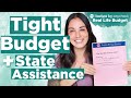 BBP Real Life Budget | Tight Budget + Low Income + State Assistance