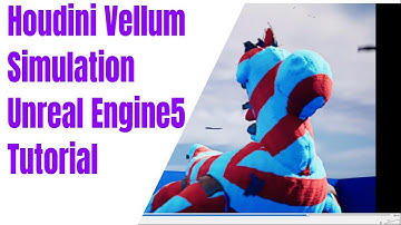 Tutorial using Houdini and Unreal Engine 5 to render vellum pealing effect simulation