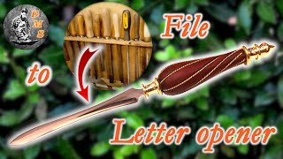 Letter Opener from old File