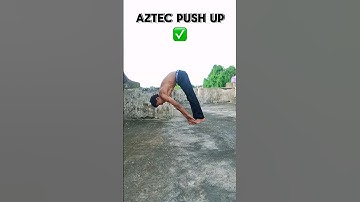 How to do aztec push up | Aztec push up tutorial | #wholeworkout #shorts #video