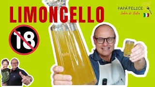 🇮🇹 ¿Cómo hacer LIMONCELLO en casa? Fácil, Paso a Paso