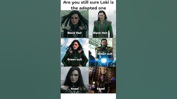 Is Loki the adopted one? #marvel #mcu #loki #thor #hela #ragnarok #ogmarvel #siblings #odin #asgard