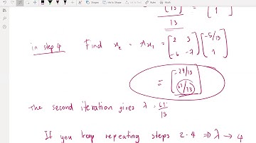Ep. 3 Power method (lecture note and MATLAB programming)