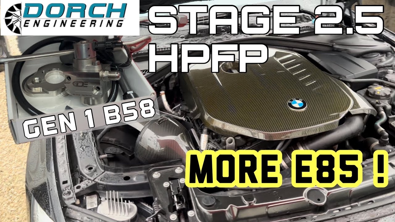 MORE FUEL MEANS MORE BOOST! DORCH STAGE 2.5 INSTALLATION DIY FOR B58