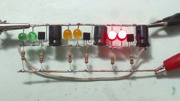 Traffic lights controller / traffic Lights Control Using Transistor / traffic signal control circuit