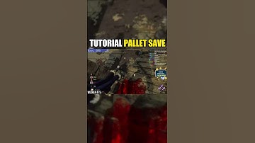 TUTORIAL PALLET SAVE #shorts | Dead by Daylight
