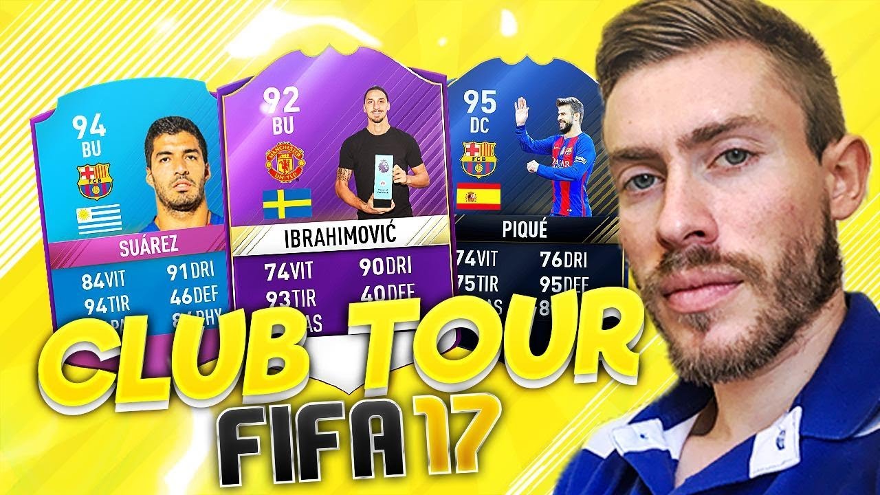 ON VISITE MON CLUB SUR... FUT 17 🤑🤩 LE BEST FIFA ?!