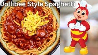 Jollibee Style🇵🇭(Plant Based) Spaghetti + Fried Garlic Rice #food