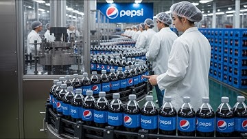 Pepsi Production Process EXPLAINED | Full Factory Tour!