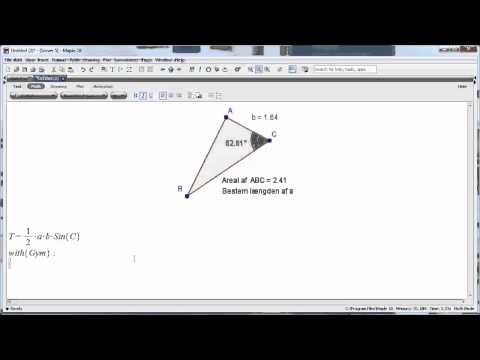 Video: Sådan Beregnes Sinus