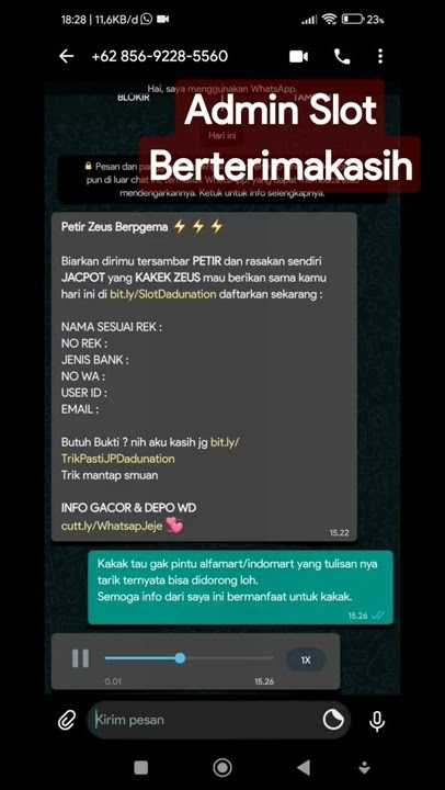 Pesan Moral Untuk Admin Slot