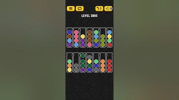 Ball Sort Puzzle Level 3693 = Cup Sort Puzzle Level 3693 = Water Sort Puzzle Level 3693 All the same