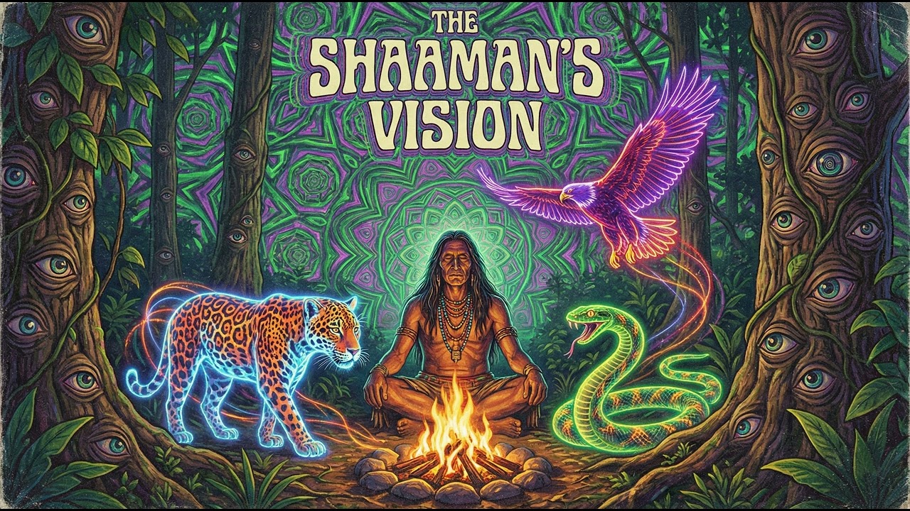 The Shaman's Vision (Ayahuasca) | Psychedelic Trance Rock (Amazon Ritual)