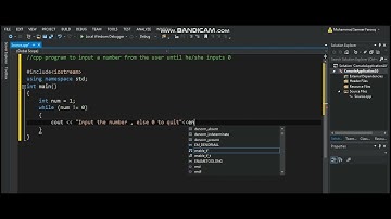 C++ program that takes numbers from the user until user inputs 0