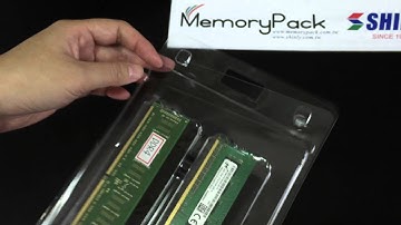 Crucial DDR4 memory ram module packaging plastic box 1817002(www.memorypack.com.tw)