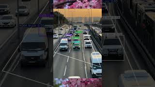 AI TrackZone Detects Cars in Real-Time! 🚗⚡ | YOLO Object Tracking #Shorts #shorts