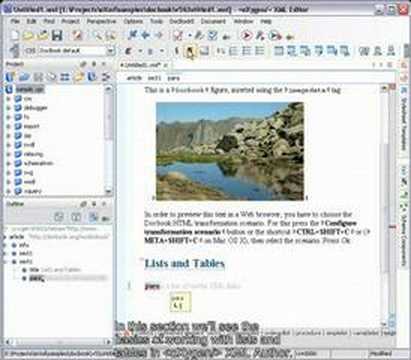 [Archived] oXygen XML Editor - DocBook Editing