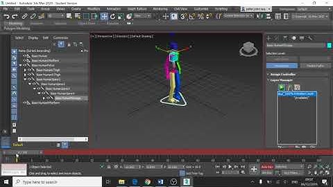 Setting up the CAT rig and Auto-key in 3DSMAX