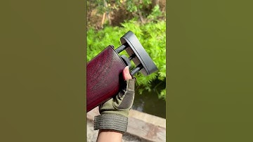 Big toy I bought for my boyfriend to play with #M24 sniper rifle # toy gun #snipergun