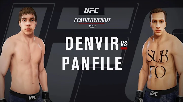 John Denvir vs David Panfile Featherweight Division