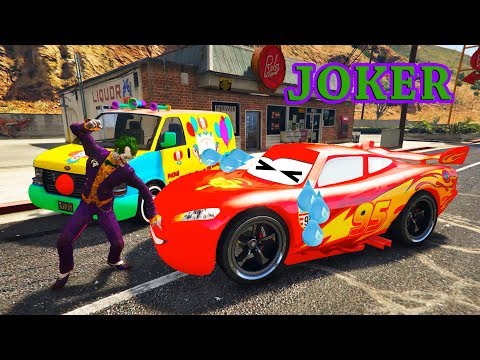 McQueen ve Örümcek Adama JOKER Tuzak Kuruyor - GTA 5