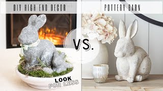 pottery barn dupes diy - easter decor on a budget