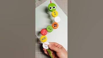 How to make__snake of Bottle Caps #makingsnaks #bottlecraft #howtomake #shorts #artwork