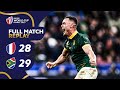 Springboks knock out hosts in epic! | France v South Africa | Rugby World Cup 2023 Full Match Replay