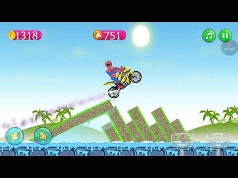 Spiderman Moto Racing 2 Dirt Bike Racing Games Dirt Motorcycle