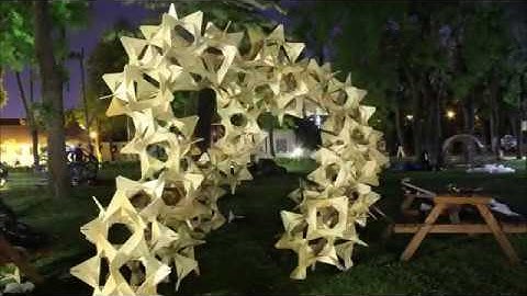 Istanbul Bilgi University Basic Design II Final Pavilion PROMETHEUS