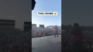 Crazy crowd at Paléo Festival 🔥