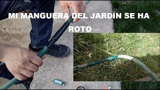 Como Reparar Manguera De Agua Rota