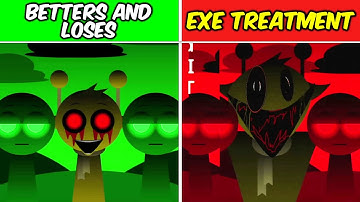 Incredibox Sprunki Betters and Loses (New Mod) Original vs EXE Treatment - Which One Stands Out?