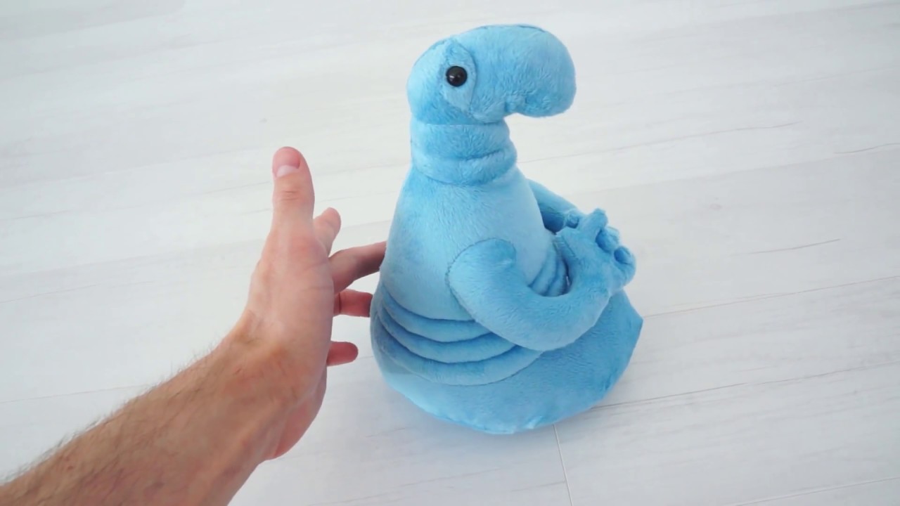 Мягкая игрушка Ждун голубой 21см - YouTube