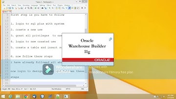 Data Warehouse using oracle | Data Warehouse for beginners Part - 2