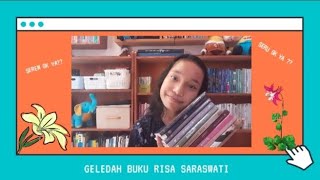 GELEDAH BUKU RISA SARASWATI #1// BOOKTUBE INDONESIA