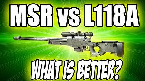 MW3 Tips & Tricks: L118A vs MSR - The BEST Sniper in Modern Warfare 3? (Modern Warfare 3)