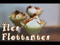 Recette des îles flottantes faciles au caramel, vanille et noix de pécan
